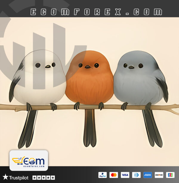 Colorful Long tailed Tit EA MT5 Logo