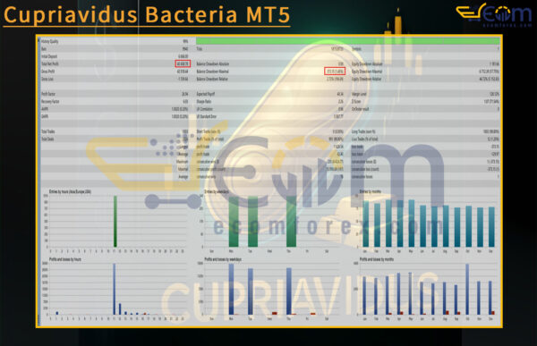 Cupriavidus Bacteria MT5 Backtest