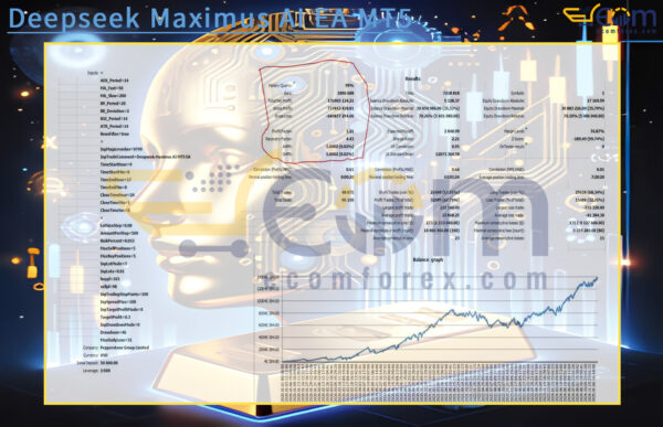 Deepseek Maximus AI EA MT5 Backtests