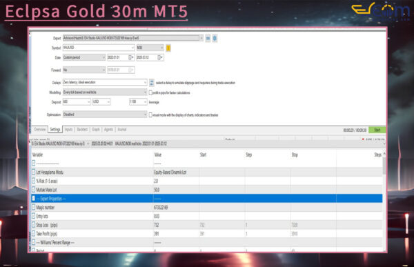 Eclpsa Gold 30m MT5 Input