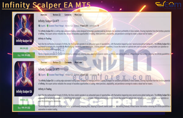 Infinity Scalper EA MT5 Review