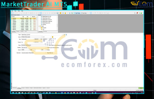 MarketTrader AI MT5 Input