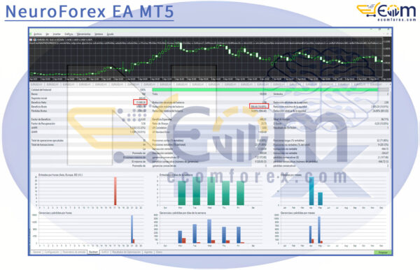 NeuroForex EA MT5 Backtests