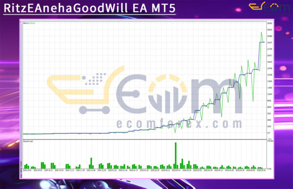 RitzEAnehaGoodWill EA MT5 Backtests
