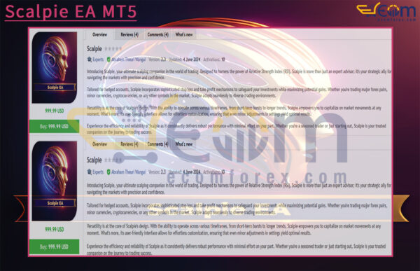 Scalpie EA MT5 Review