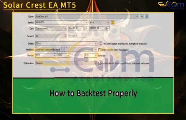 Solar Crest EA MT5 Input