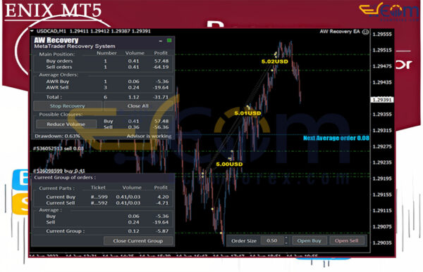 AW Recovery EA MT5 Review