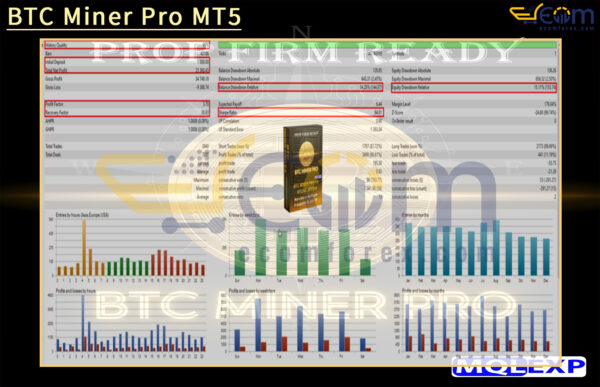 BTC Miner Pro MT5 Backtests
