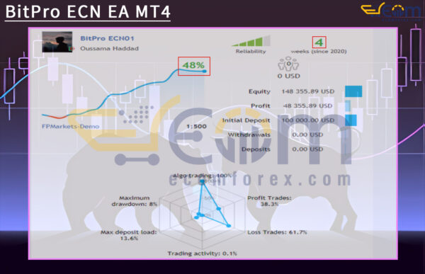 BitPro ECN EA MT4 Live Result