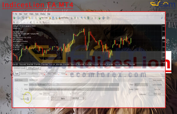 IndicesLion EA MT4 Input