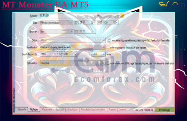 MT Monster EA MT5 Input