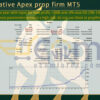 Quantitative Apex prop firm MT5 Backtests Result