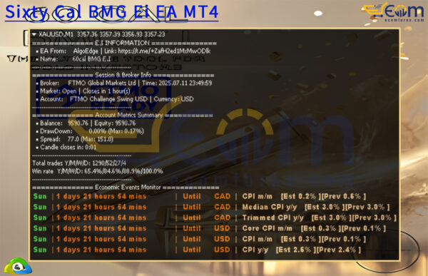Sixty Cal BMG Ei EA Review