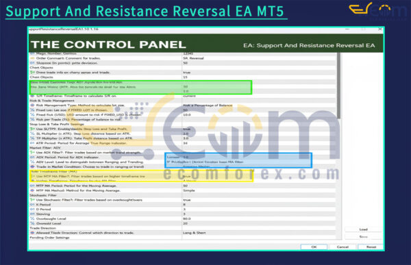 Support And Resistance Reversal EA MT5 Review