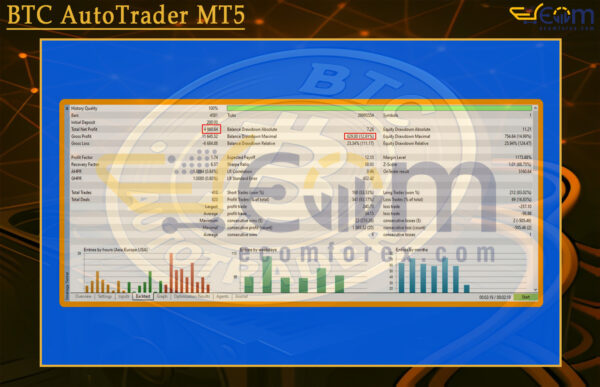 BTC AutoTrader MT5 Backtest