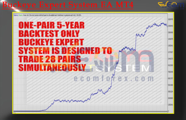 Buckeye Expert System EA MT4 Backtest