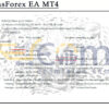 CeleritasForex EA MT4 Backtest Result