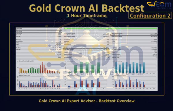 Gold Crown AI EA MT5 Backtest