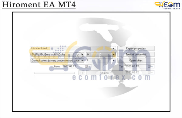 Hiroment EA MT4 Input