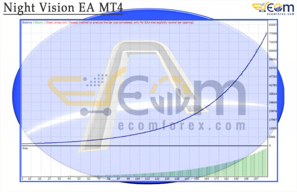 Night Vision EA MT4 Backtest