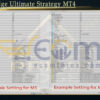Prime Edge Ultimate Strategy MT4 Input