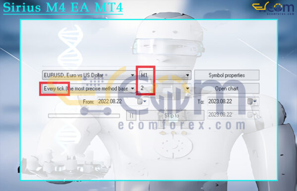 Sirius M4 EA MT4 Input