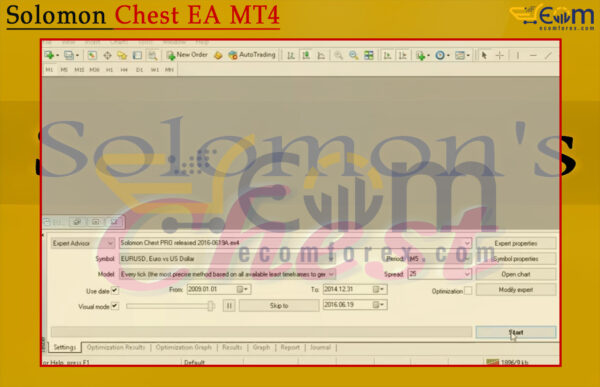 Solomon Chest EA MT4 Input