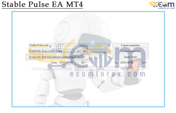 Stable Pulse EA MT4 Input