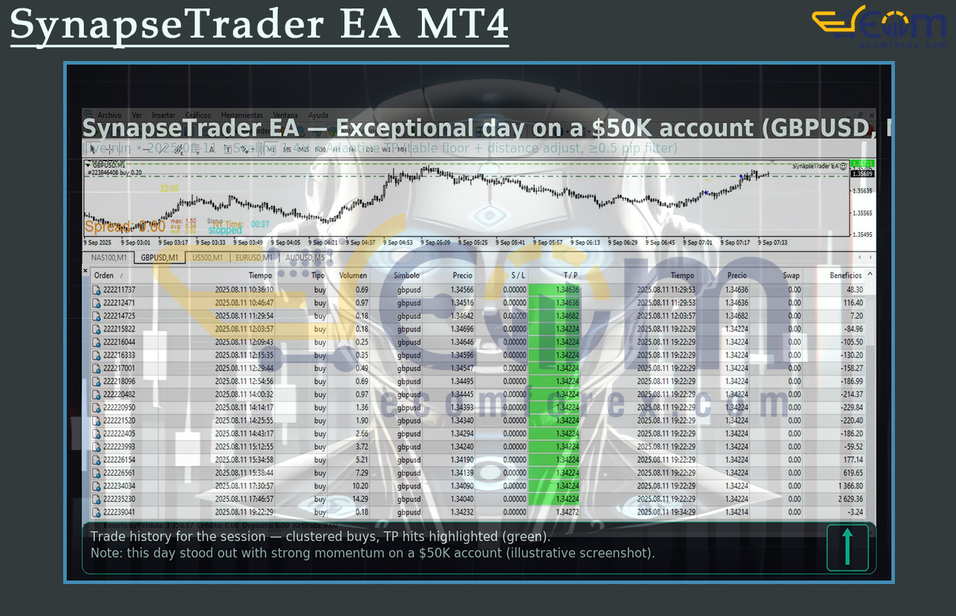 SynapseTrader EA MT4 Review
