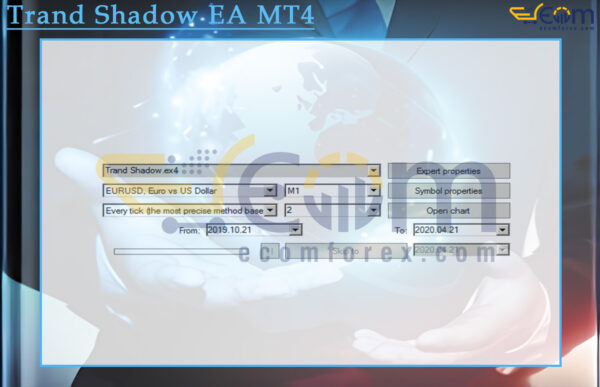Trand Shadow EA MT4 Input