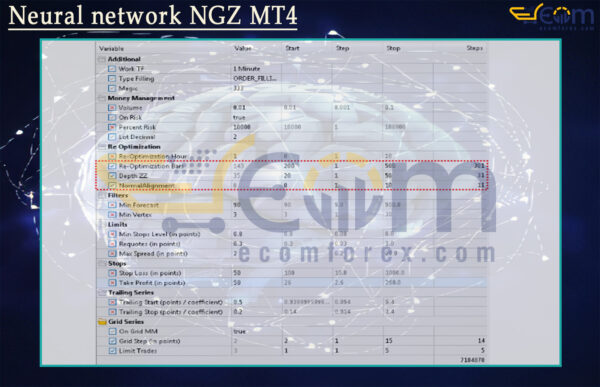 Neural network NGZ MT4 Input