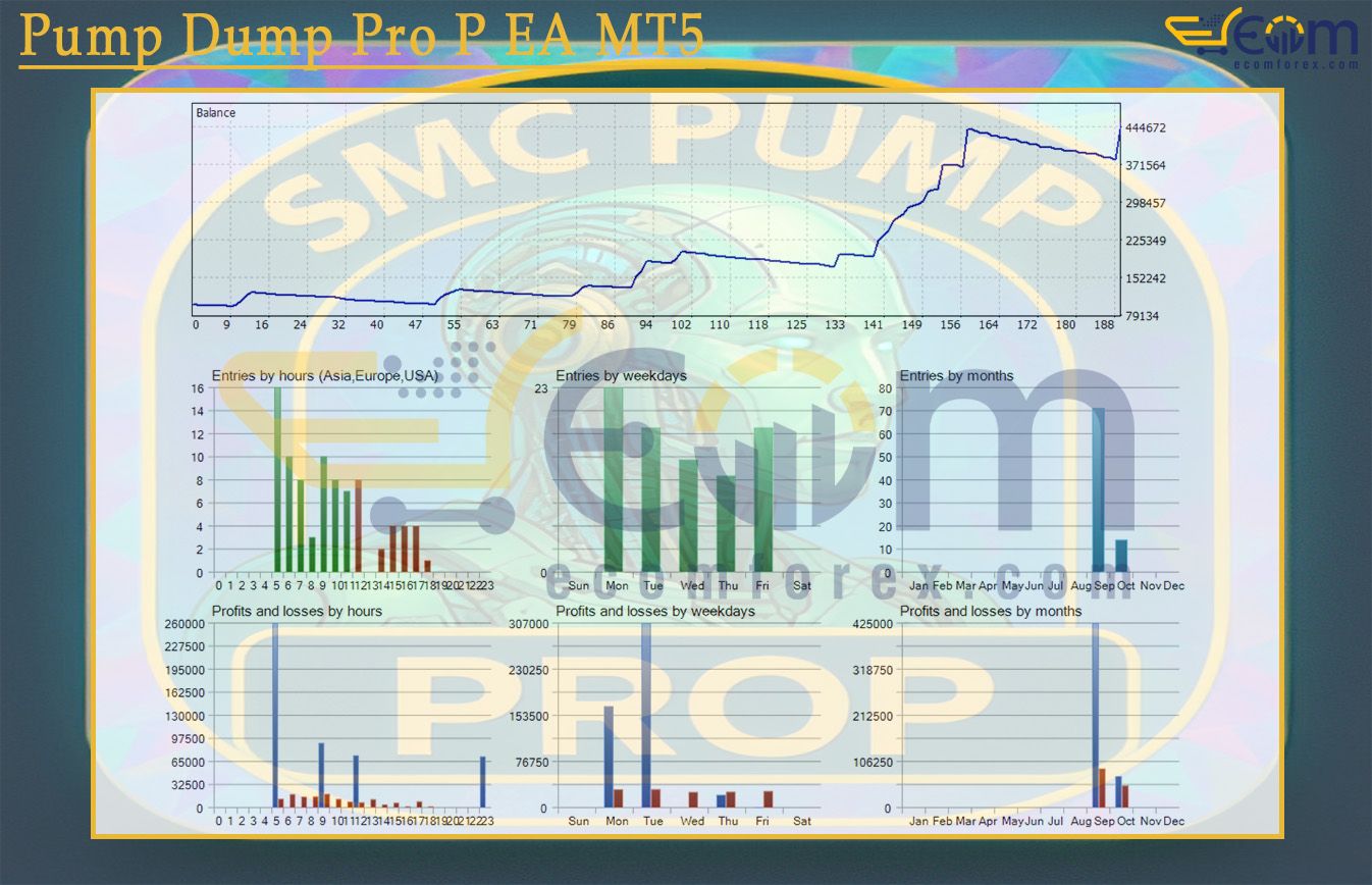 Pump Dump Pro P EA MT5 Backtest