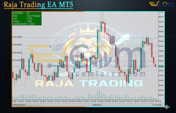 Raja Trading EA MT5 Backtest