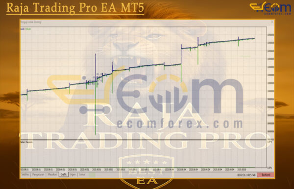 Raja Trading Pro EA MT5 Backtests