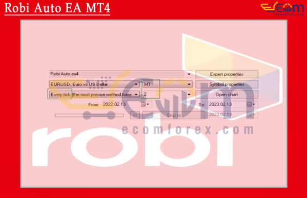 Robi Auto EA MT4 Setting