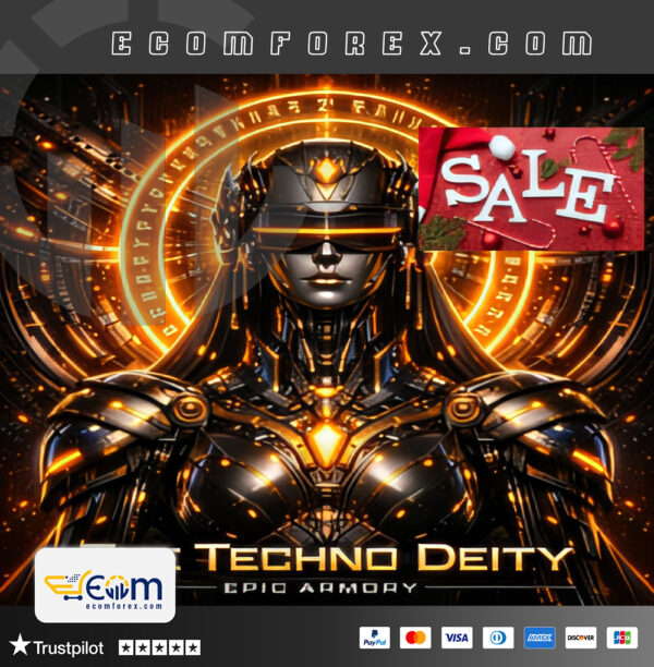 The Techno Deity EA MT5 Logo