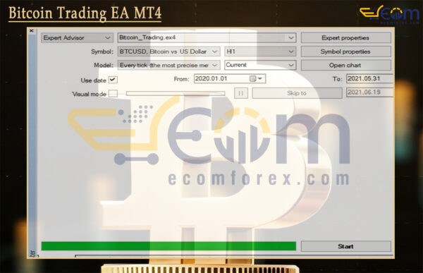 Bitcoin Trading EA MT4 Setting