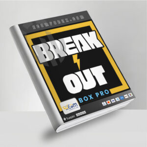 Trading chart with breakout indicators