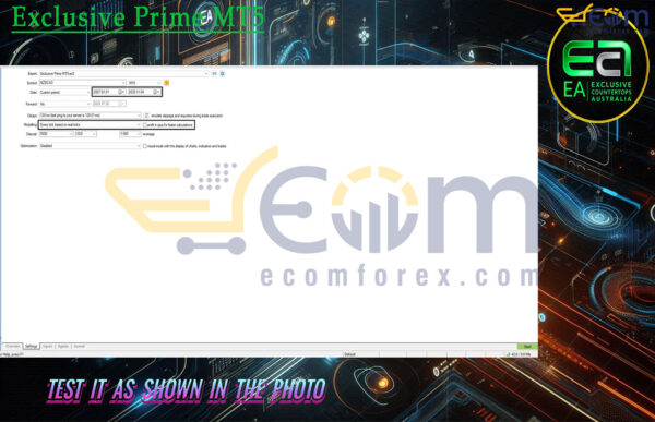 Exclusive Prime MT5 Setting