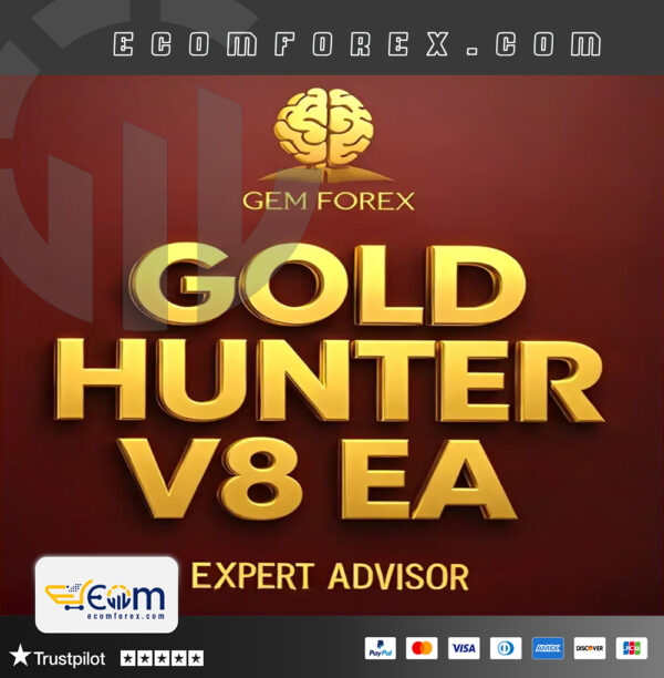 Gold Hunter V8 EA MT5 Logo