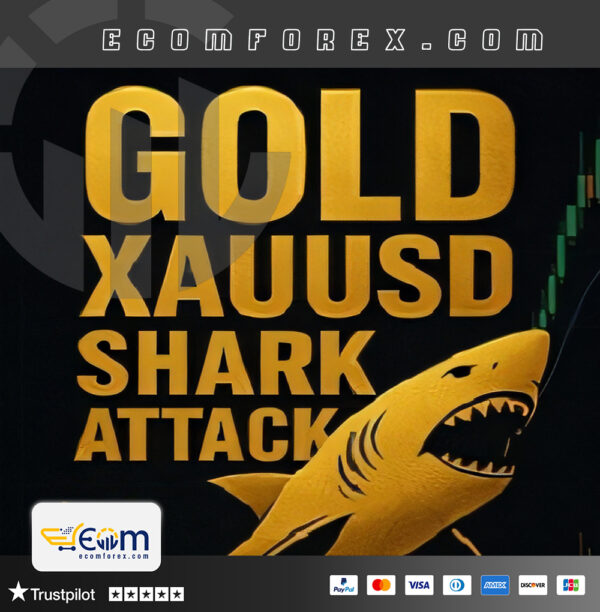 Gold xauusd Shark Attack EA MT5 Logo