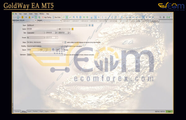 GoldWay EA MT5 Setting