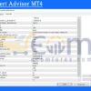 MH Expert Advisor MT4 Input
