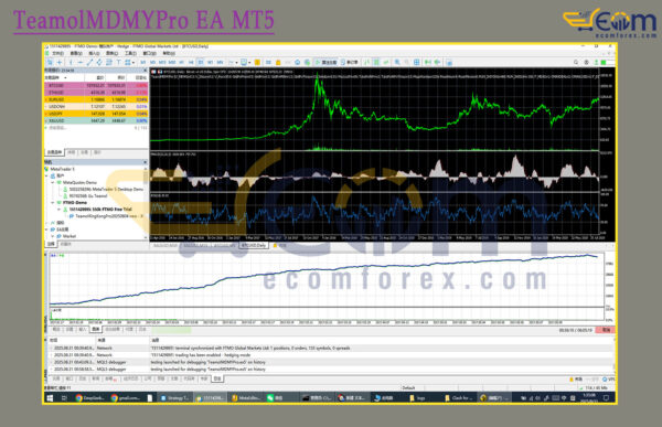 TeamolMDMYPro EA MT5 Backtest Result