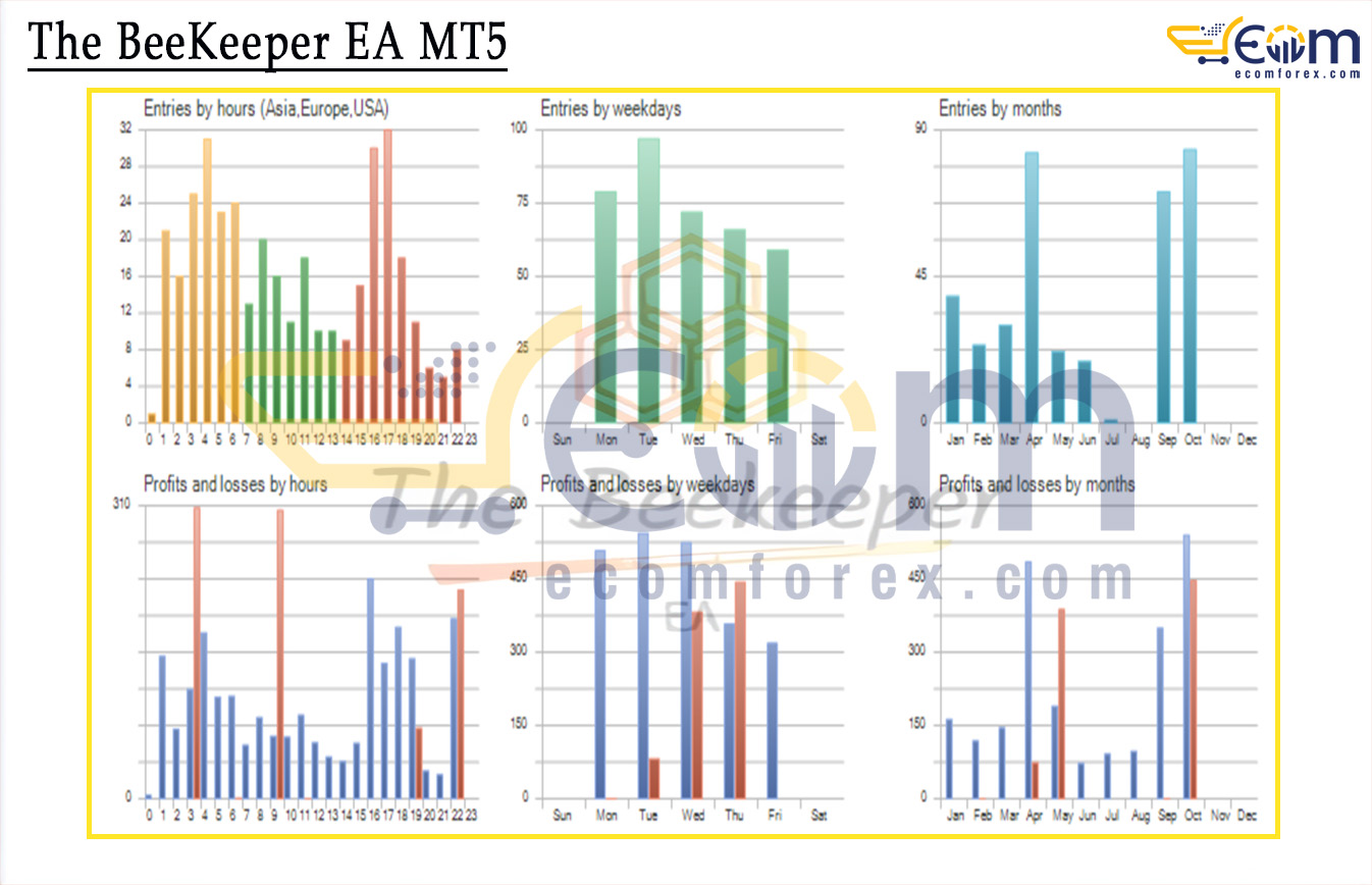 The BeeKeeper EA MT5 Backtest