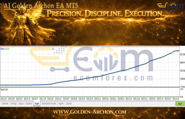 AI Golden Archon EA MT5 Backtests