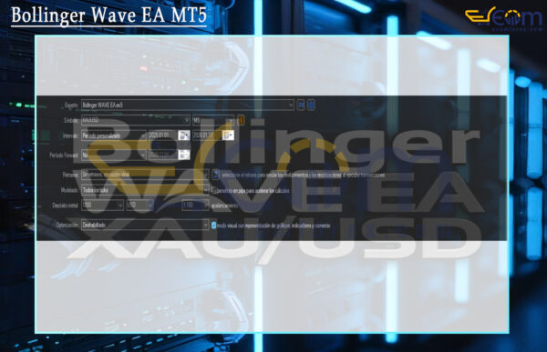 Bollinger Wave EA MT5 Setting