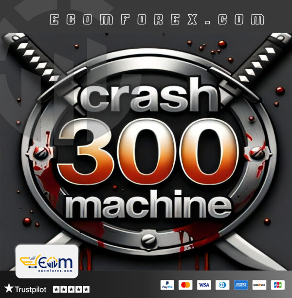 Crash 300 Machine EA MT5 Logo