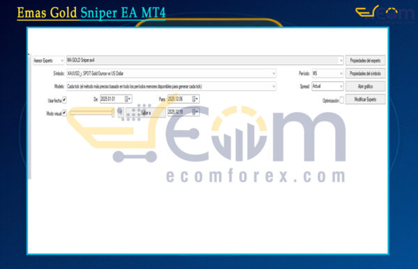 Emas Gold Sniper EA MT4 Setting