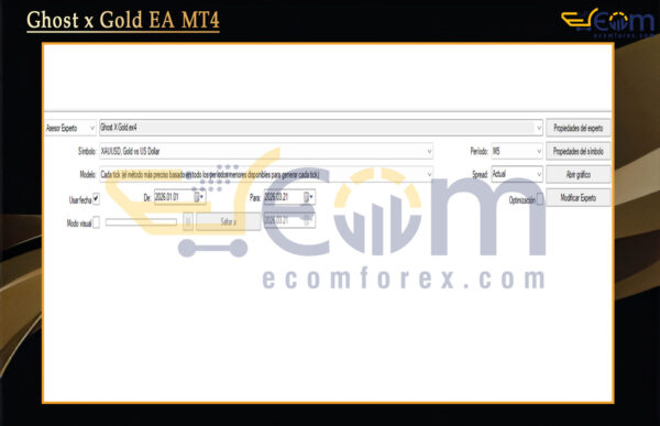 Ghost x Gold EA MT4 Setting